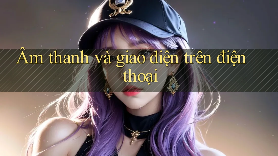 Âm thanh và giao diện trên điện thoại Âm thanh và giao diện trên điện thoại