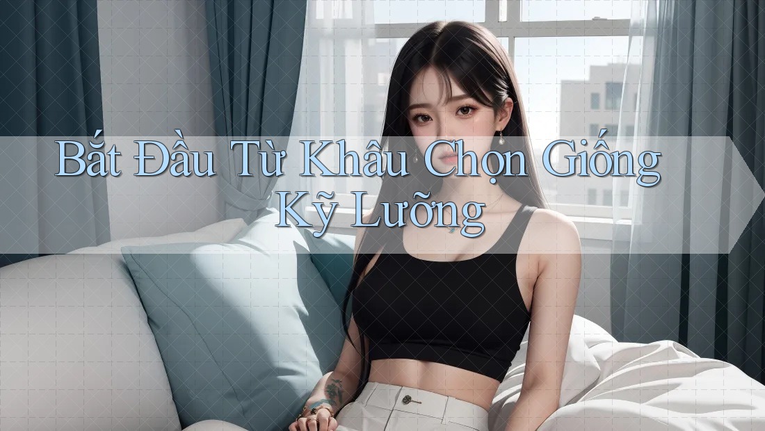 Bắt Đầu Từ Khâu Chọn Giống Kỹ Lưỡng