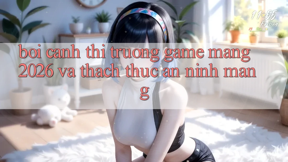 Bối Cảnh Thị Trường Game mạng 2026 và Thách Thức An Ninh Mạng