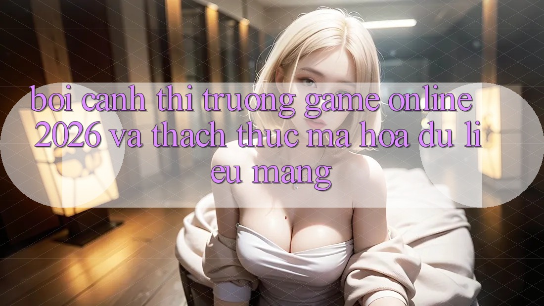 Bối Cảnh Thị Trường Game Online 2026 và Thách Thức Mã hóa dữ liệu Mạng