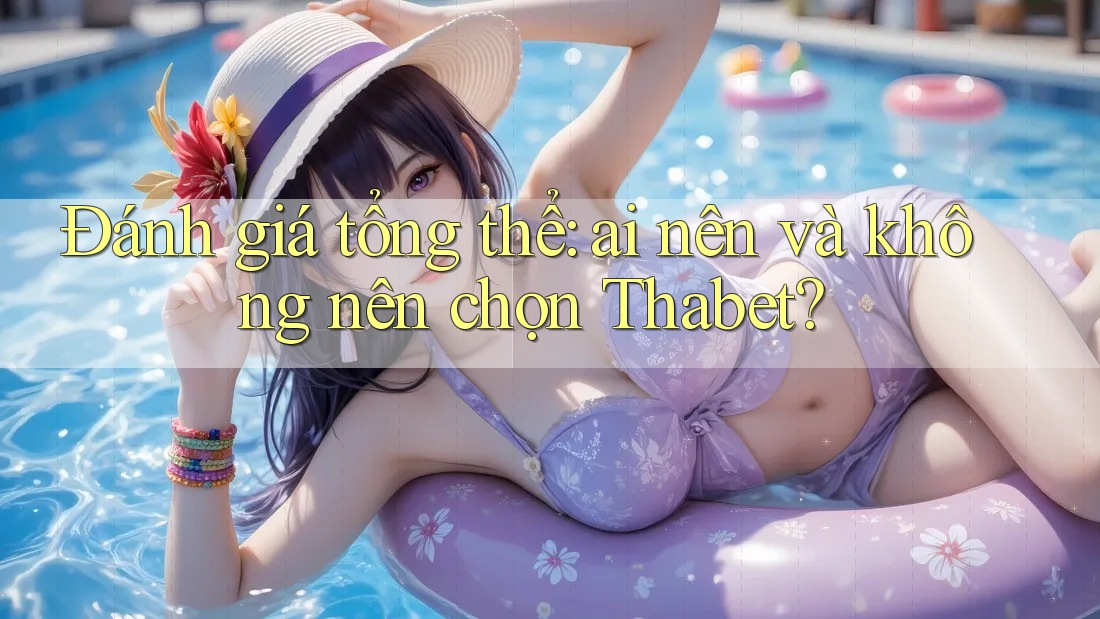 Đánh giá tổng thể: ai nên và không nên chọn Thabet?