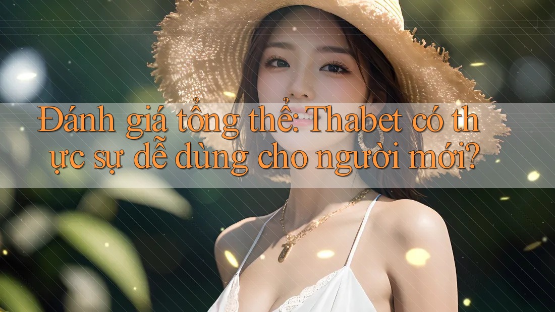 Đánh giá tổng thể: Thabet có thực sự dễ dùng cho người mới?