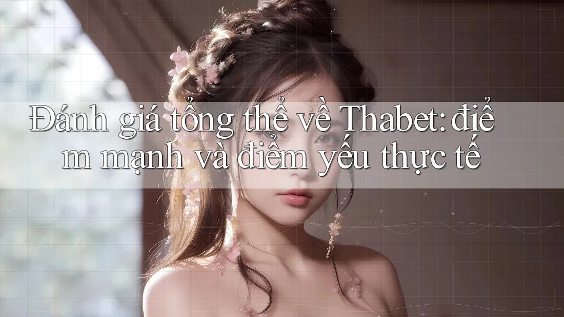 Đánh giá tổng thể về Thabet: điểm mạnh và điểm yếu thực tế