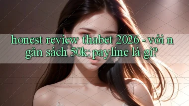 honest review thabet 2026   với ngân sách 50k payline là gì