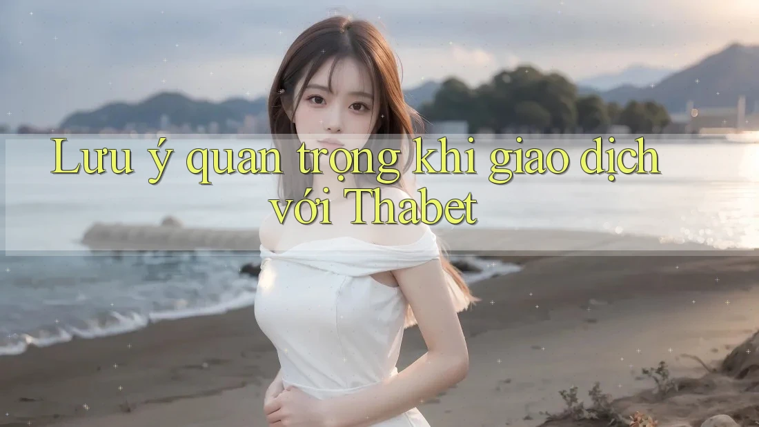 Lưu ý quan trọng khi giao dịch với Thabet