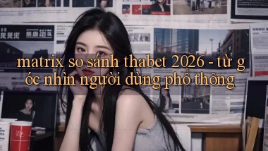 matrix so sánh thabet 2026   từ góc nhìn người dùng phổ thông