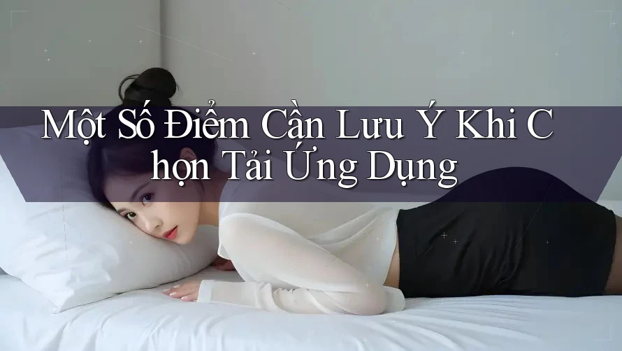 Một Số Điểm Cần Lưu Ý Khi Chọn Tải Ứng Dụng Một Số Điểm Cần Lưu Ý Khi Chọn Tải Ứng Dụng