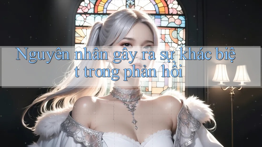 Nguyên nhân gây ra sự khác biệt trong phản hồi