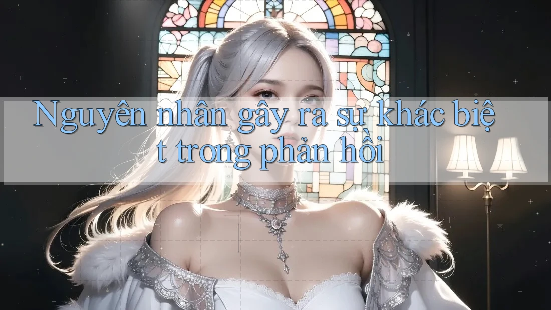 Nguyên nhân gây ra sự khác biệt trong phản hồi
