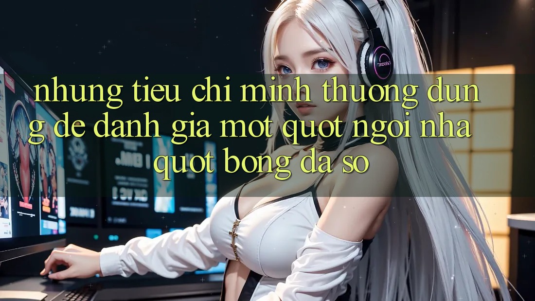 Những tiêu chí mình thường dùng để đánh giá một " ngôi nhà" bóng đá số