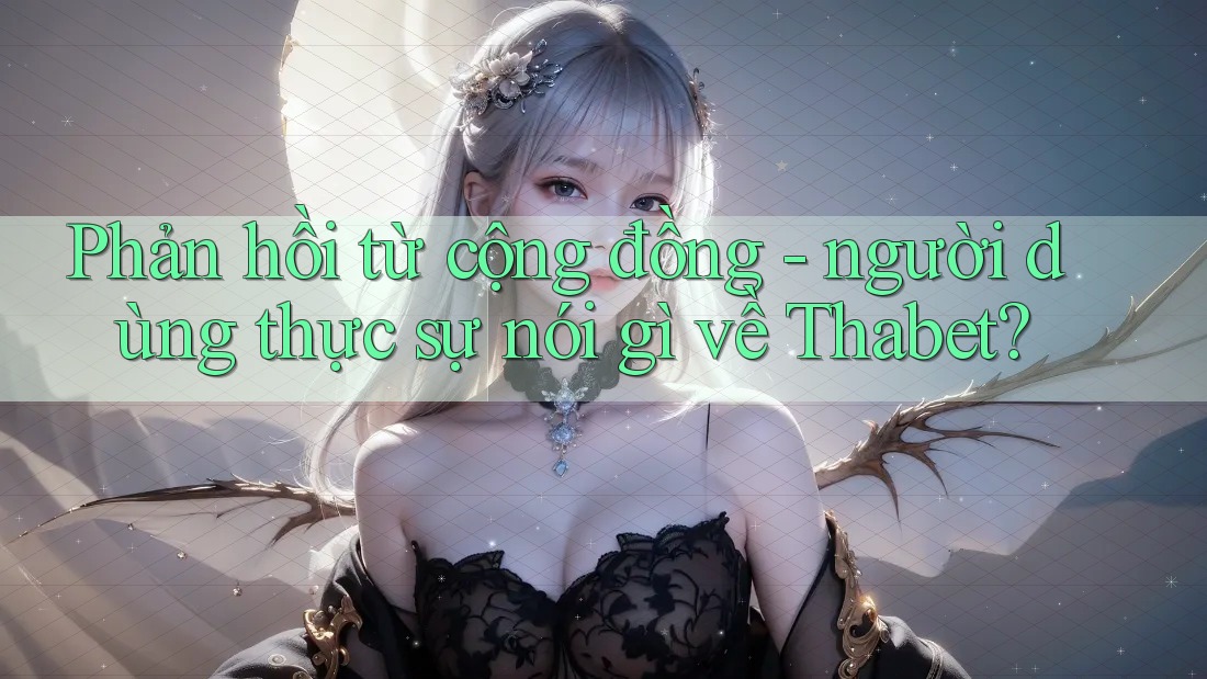 Phản hồi từ cộng đồng - người dùng thực sự nói gì về thabet