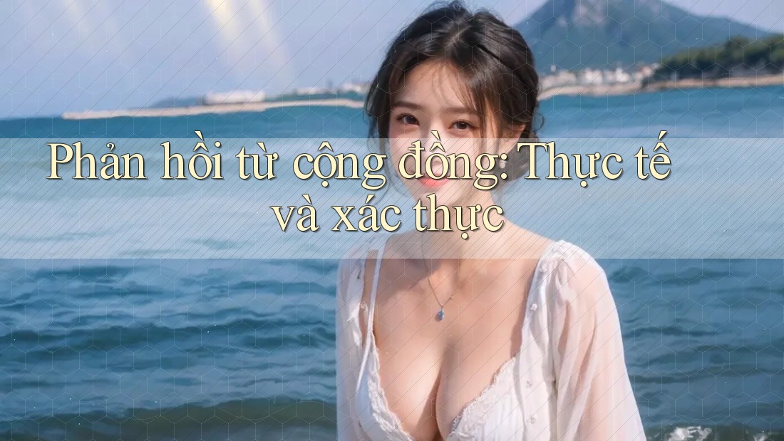 Phản hồi từ cộng đồng: Thực tế và xác thực
