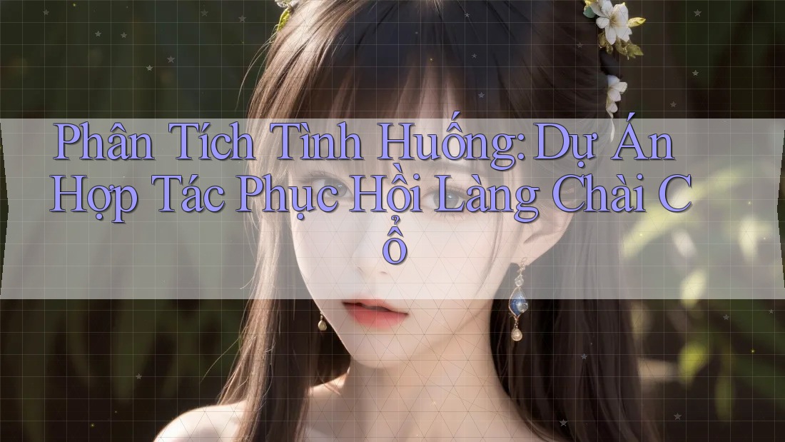 Phân Tích Tình Huống: Dự Án Hợp Tác Phục Hồi Làng Chài Cổ