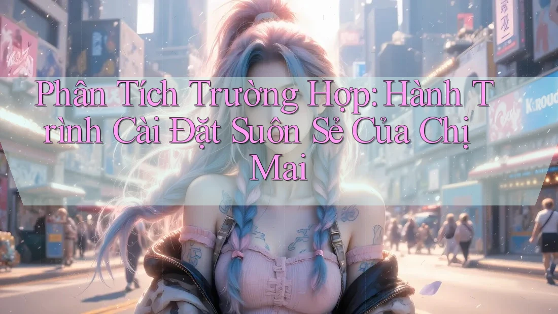 Phân Tích Trường Hợp: Hành Trình Cài Đặt Suôn Sẻ Của Chị Mai