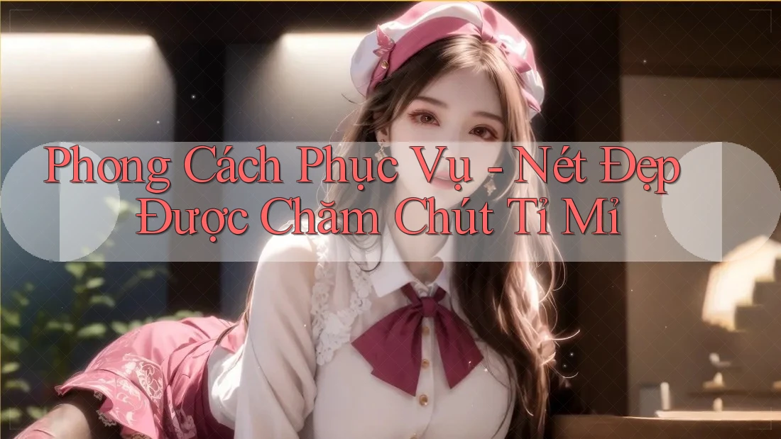 Phong Cách Phục Vụ - Nét Đẹp Được Chăm Chút Tỉ Mỉ