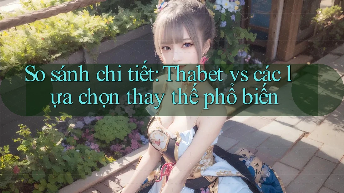 So sánh chi tiết: Thabet vs các lựa chọn thay thế phổ biến