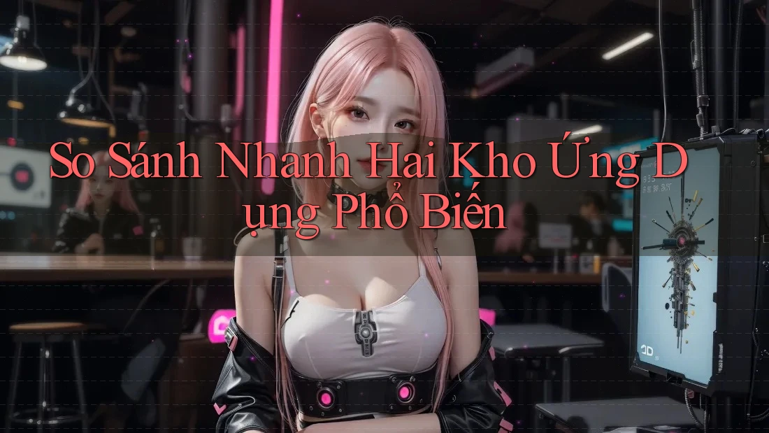 So Sánh Nhanh Hai Kho Ứng Dụng Phổ Biến