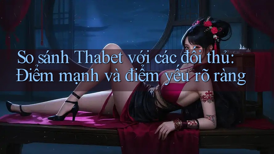 So sánh Thabet với các đối thủ: Điểm mạnh và điểm yếu rõ ràng So sánh Thabet với các đối thủ: Điểm mạnh và điểm yếu rõ ràng