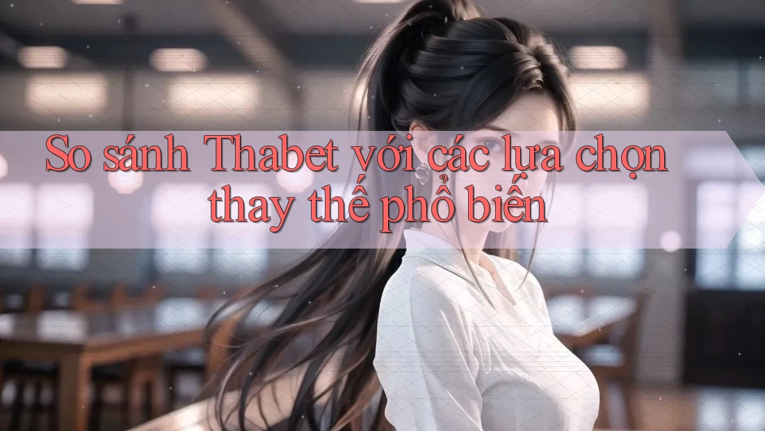 So sánh Thabet với các lựa chọn thay thế phổ biến