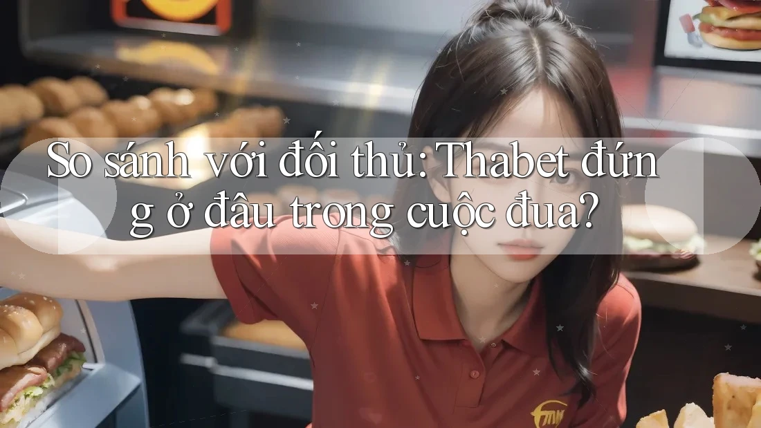So sánh với đối thủ: Thabet đứng ở đâu trong cuộc đua?