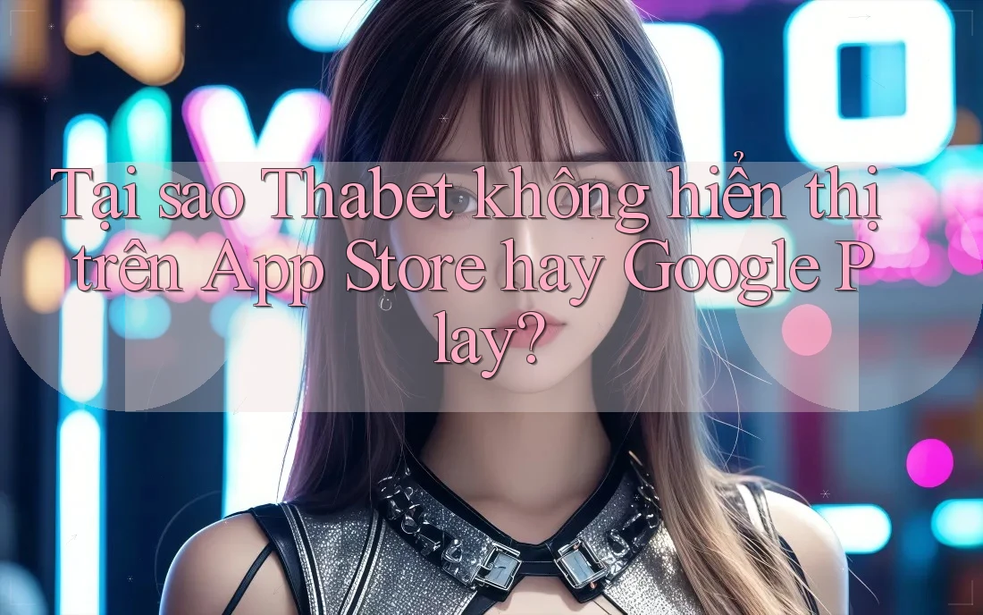 Tại sao Thabet không hiển thị trên App Store hay Google Play?