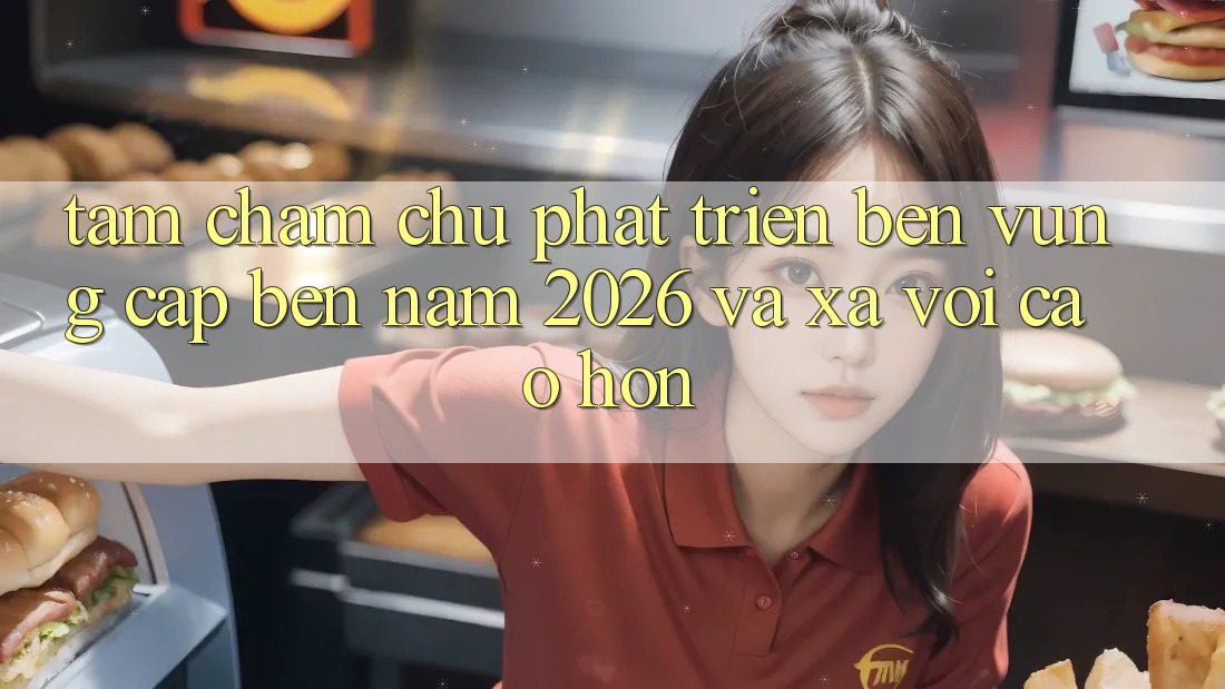 Tầm Chăm chú Phát Triển Bền Vững Cập bến Năm 2026 và Xa vời Cao hơn