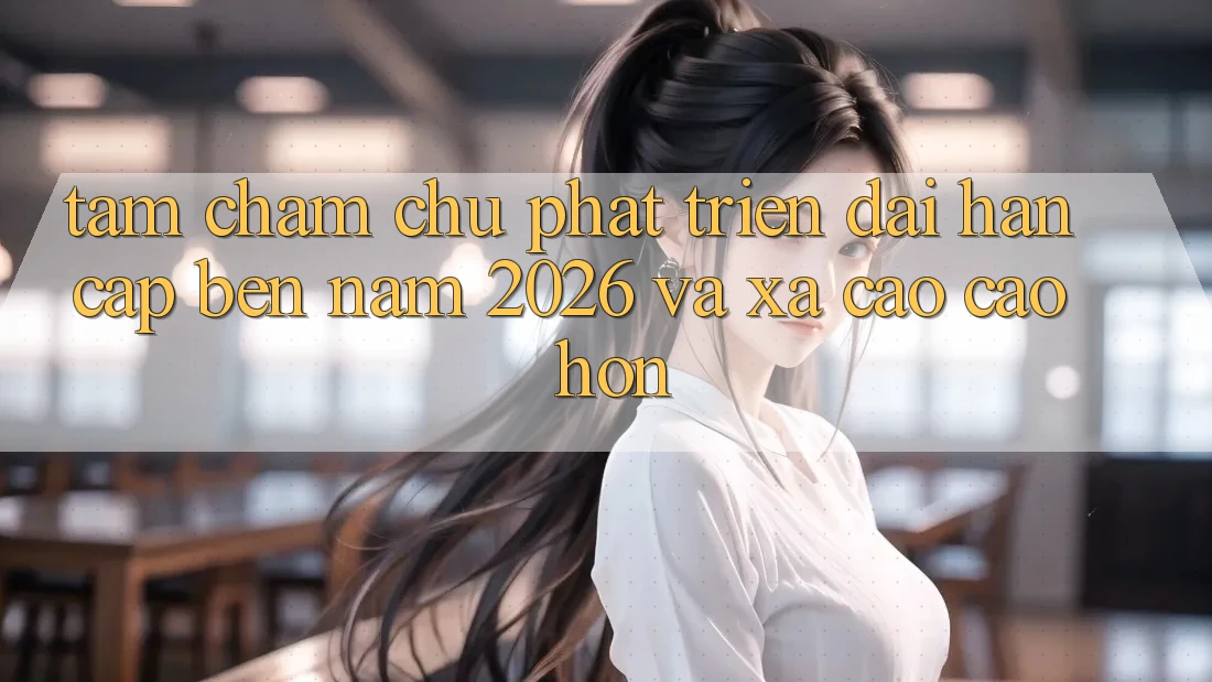 Tầm Chăm chú Phát Triển Dài hạn Cập bến Năm 2026 và Xa Cao cao hơn Tầm Chăm chú Phát Triển Dài hạn Cập bến Năm 2026 và Xa Cao cao hơn