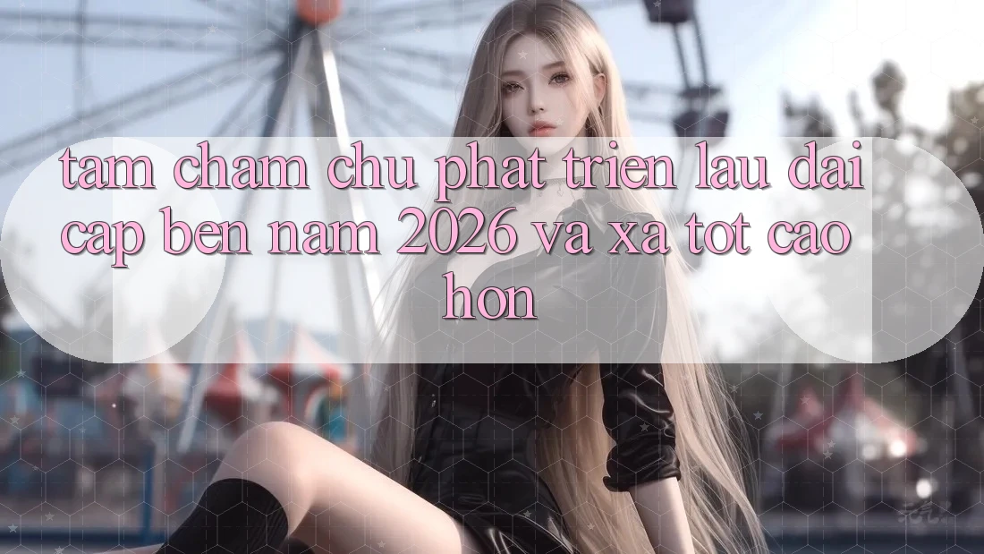 Tầm Chăm chú Phát Triển Lâu dài Cập bến Năm 2026 và Xa Tốt cao hơn