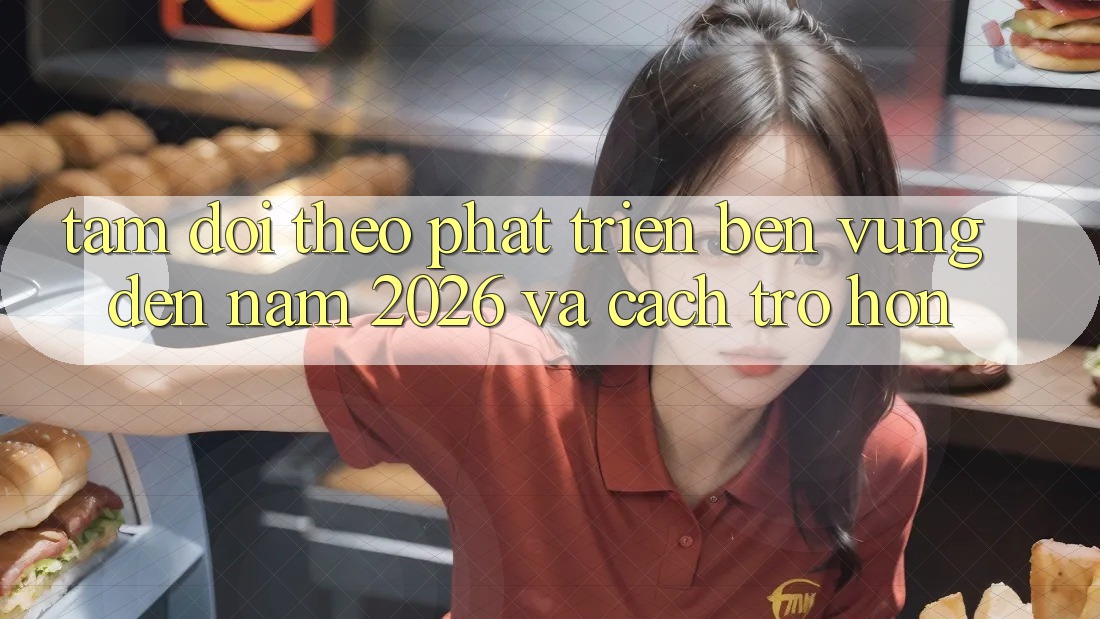 Tầm Dõi theo Phát Triển Bền Vững Đến Năm 2026 và Cách trở Hơn