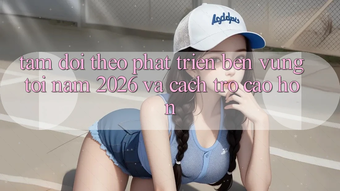 Tầm Dõi theo Phát Triển Bền Vững Tới Năm 2026 và Cách trở Cao hơn