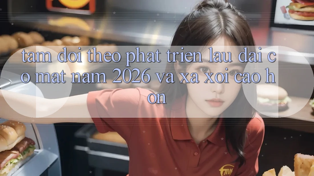 Tầm Dõi theo Phát Triển Lâu dài Có mặt Năm 2026 và Xa xôi Cao hơn