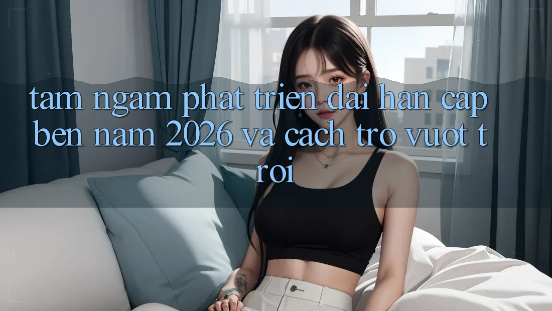 Tầm Ngắm Phát Triển Dài hạn Cập bến Năm 2026 và Cách trở Vượt trội