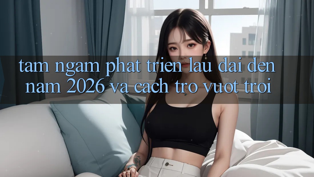 Tầm Ngắm Phát Triển Lâu dài Đến Năm 2026 và Cách trở Vượt trội