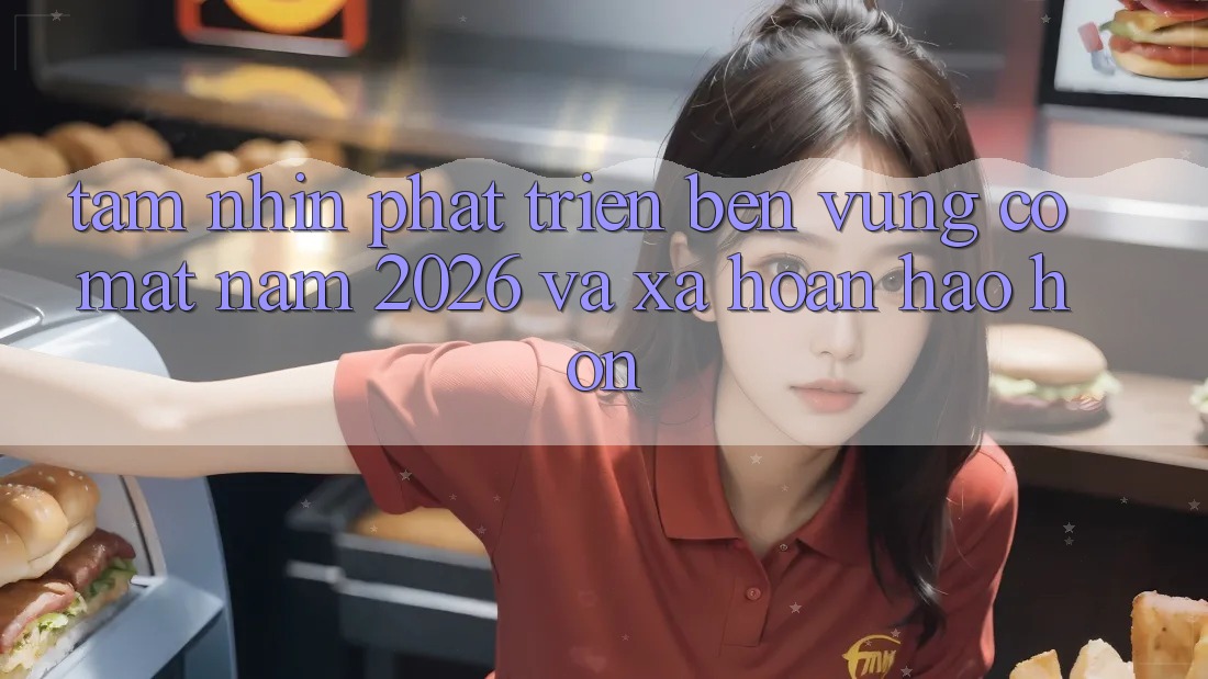 Tầm Nhìn Phát Triển Bền Vững Có mặt Năm 2026 và Xa Hoàn hảo hơn