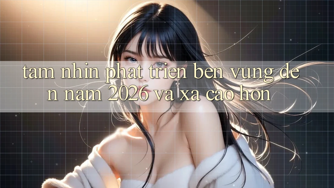 Tầm Nhìn Phát Triển Bền Vững Đến Năm 2026 và Xa Cao hơn