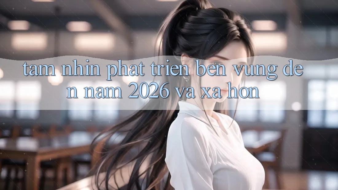 Tầm Nhìn Phát Triển Bền Vững Đến Năm 2026 và Xa Hơn