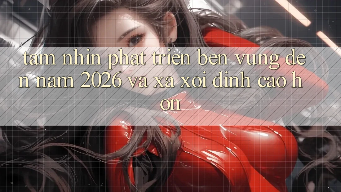 Tầm Nhìn Phát Triển Bền Vững Đến Năm 2026 và Xa xôi Đỉnh cao hơn