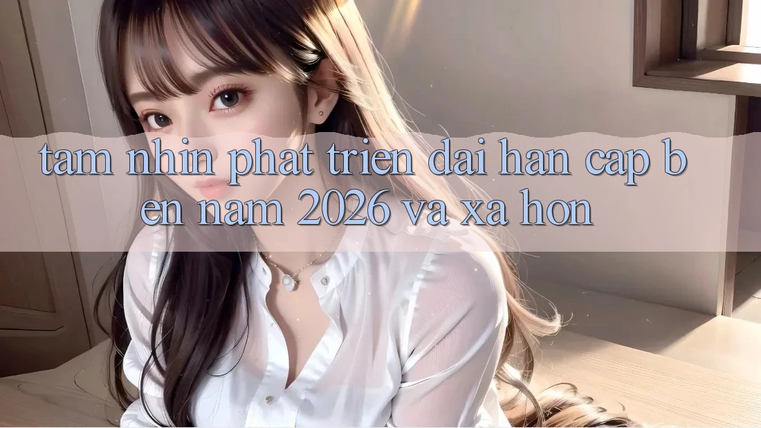 Tầm Nhìn Phát Triển Dài hạn Cập bến Năm 2026 và Xa Hơn