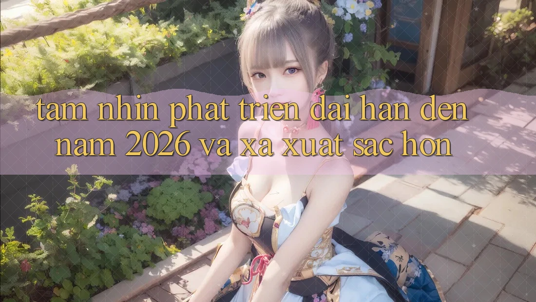 Tầm Nhìn Phát Triển Dài hạn Đến Năm 2026 và Xa Xuất sắc hơn
