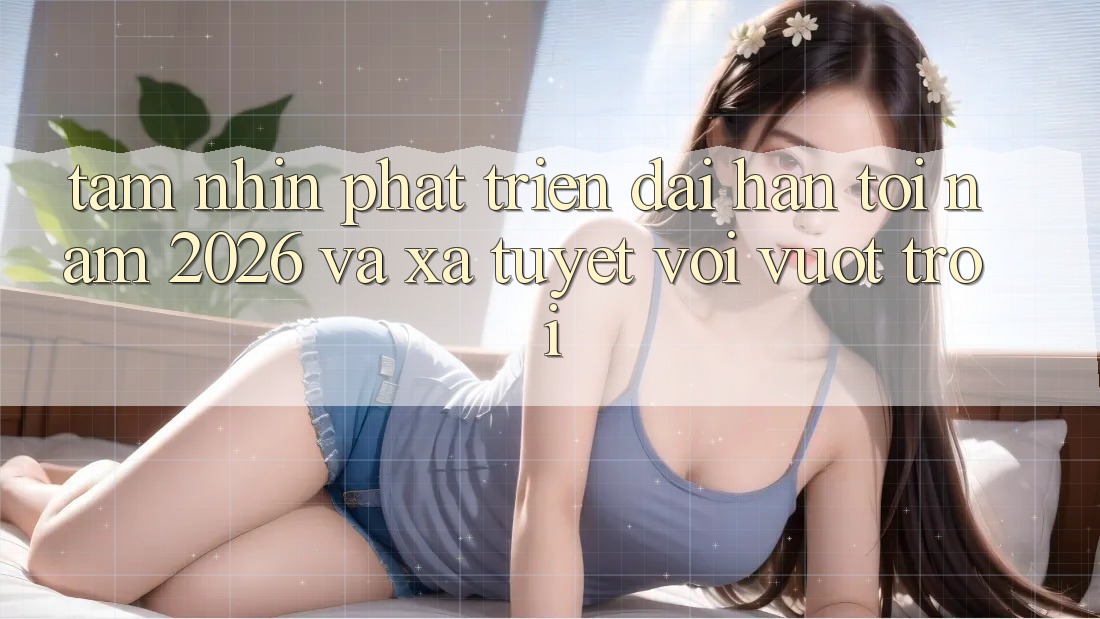 Tầm Nhìn Phát Triển Dài hạn Tới Năm 2026 và Xa Tuyệt vời vượt trội