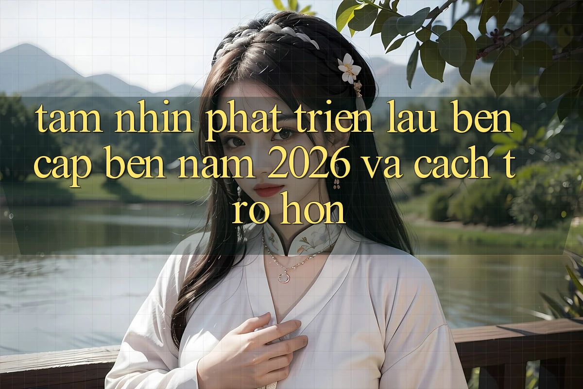 Tầm Nhìn Phát Triển Lâu bền Cập bến Năm 2026 và Cách trở Hơn