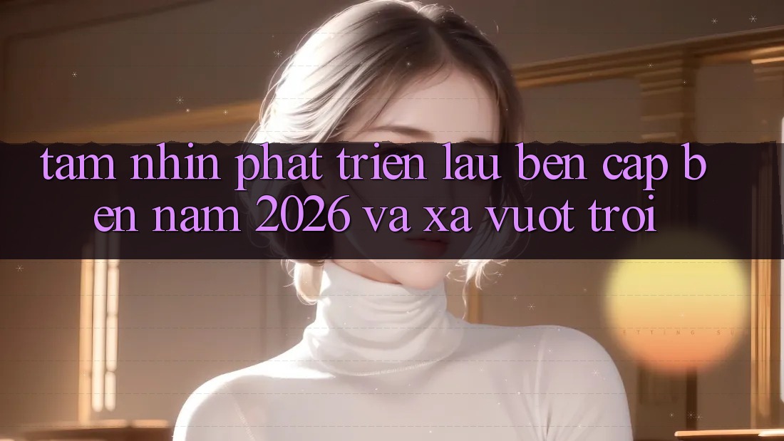 Tầm Nhìn Phát Triển Lâu bền Cập bến Năm 2026 và Xa Vượt trội
