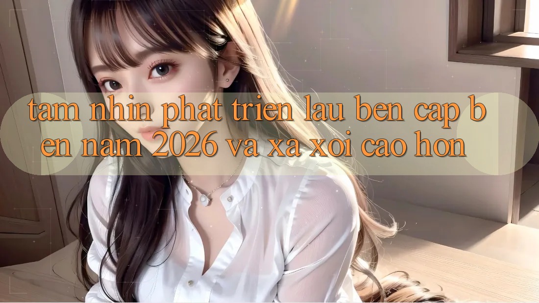 Tầm Nhìn Phát Triển Lâu bền Cập bến Năm 2026 và Xa xôi Cao hơn