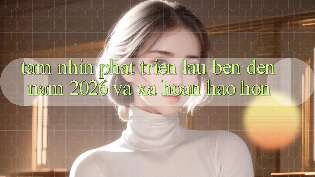 Tầm Nhìn Phát Triển Lâu bền Đến Năm 2026 và Xa Hoàn hảo hơn Tầm Nhìn Phát Triển Lâu bền Đến Năm 2026 và Xa Hoàn hảo hơn