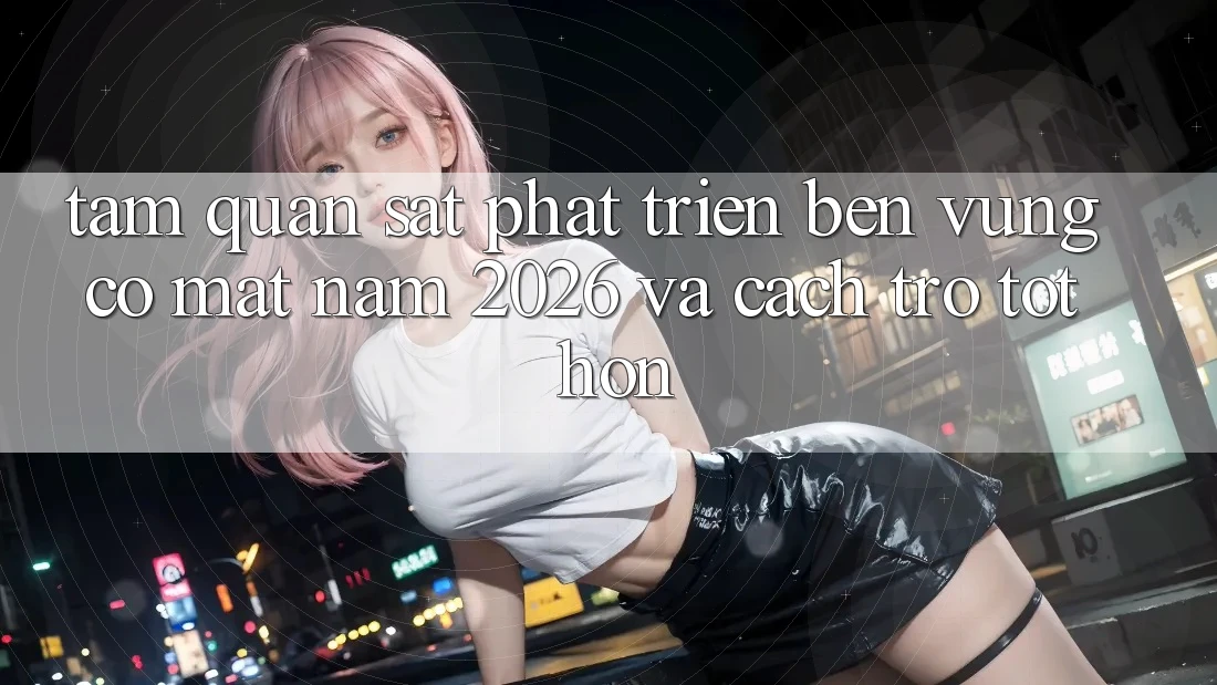 Tầm Quan sát Phát Triển Bền Vững Có mặt Năm 2026 và Cách trở Tốt hơn