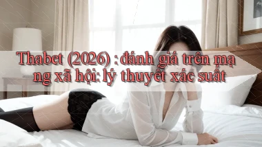 Thabet (2026) đánh giá trên mạng xã hội lý thuyết xác suất