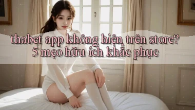thabet app không hiện trên store 5 mẹo hữu ích khắc phục