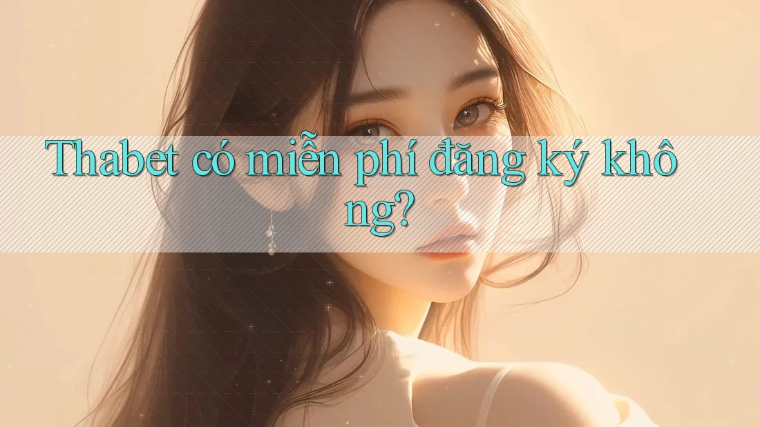 Thabet có miễn phí đăng ký không? Thabet có miễn phí đăng ký không?