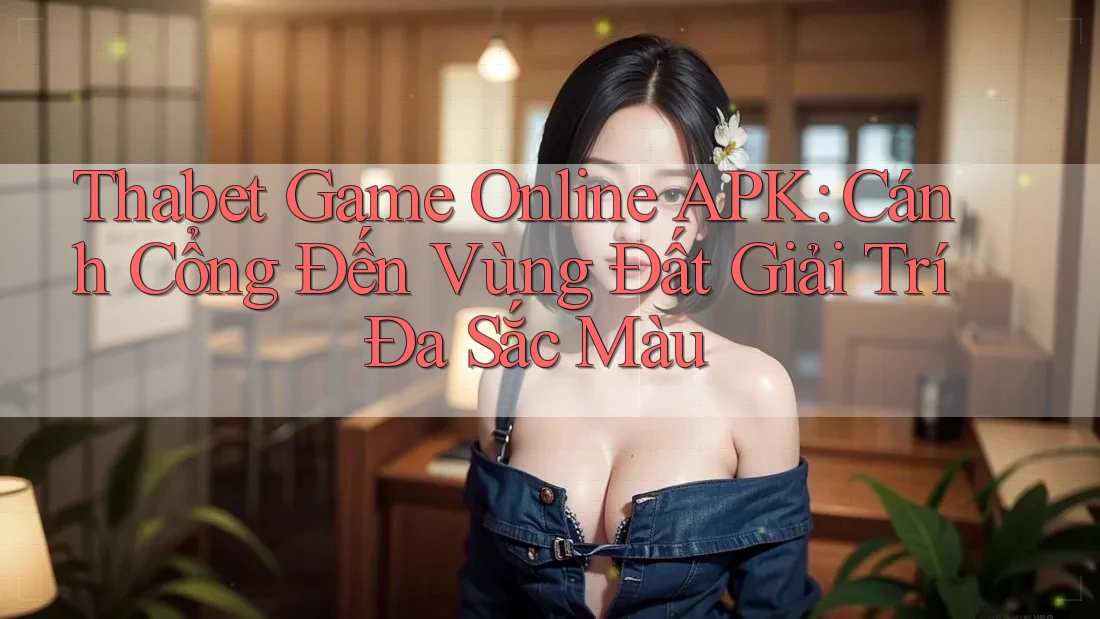 Thabet Game Online APK: Cánh Cổng Đến Vùng Đất Giải Trí Đa Sắc Màu