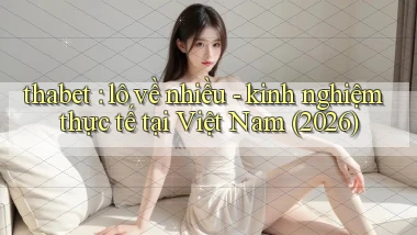 thabet lô về nhiều   kinh nghiệm thực tế tại Việt Nam (2026)